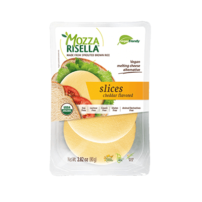 Mozzarisella slice gusto cheddar