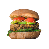 Vegan prodotto hamburger